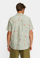 Revolution Short-sleeved Cuban Shirt Short-sleeve shirts Lightgreen