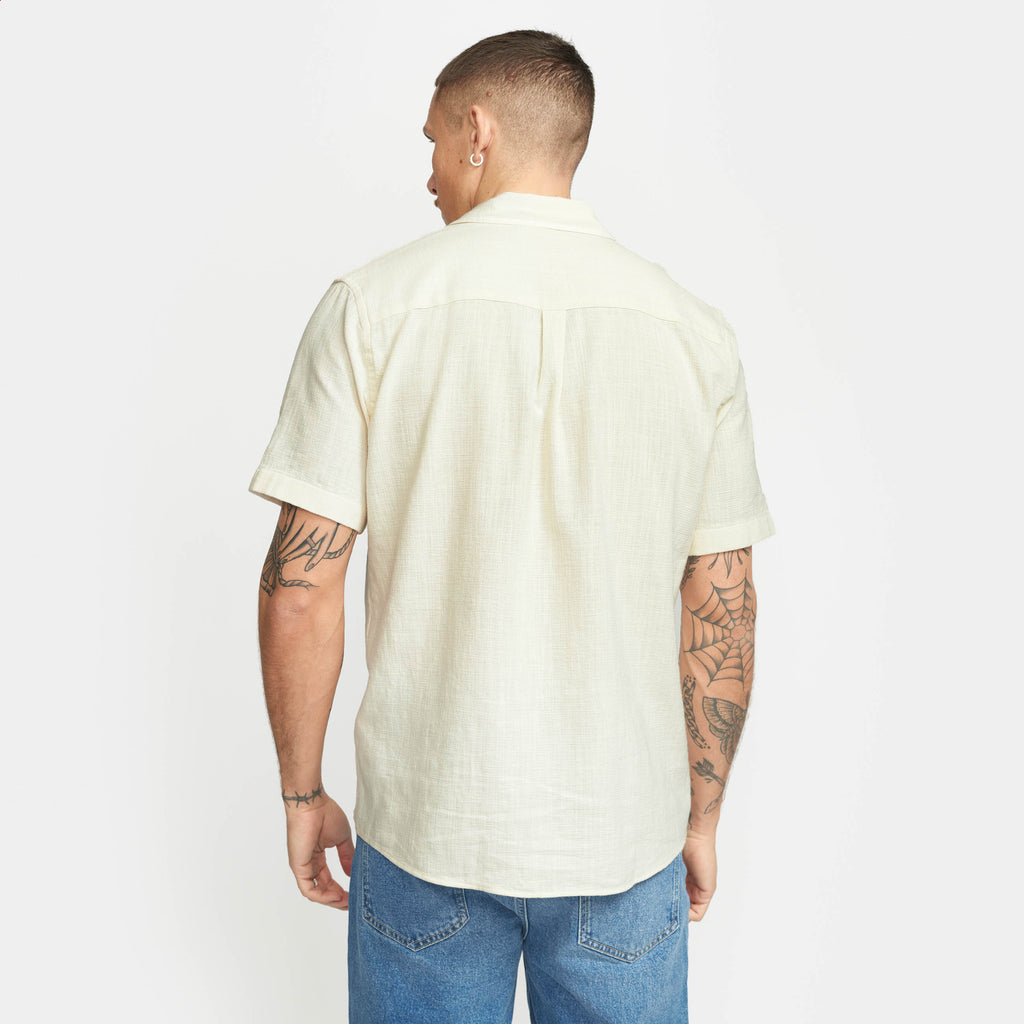 Revolution Short-sleeved Cuban Shirt Short-sleeve shirts Offwhite