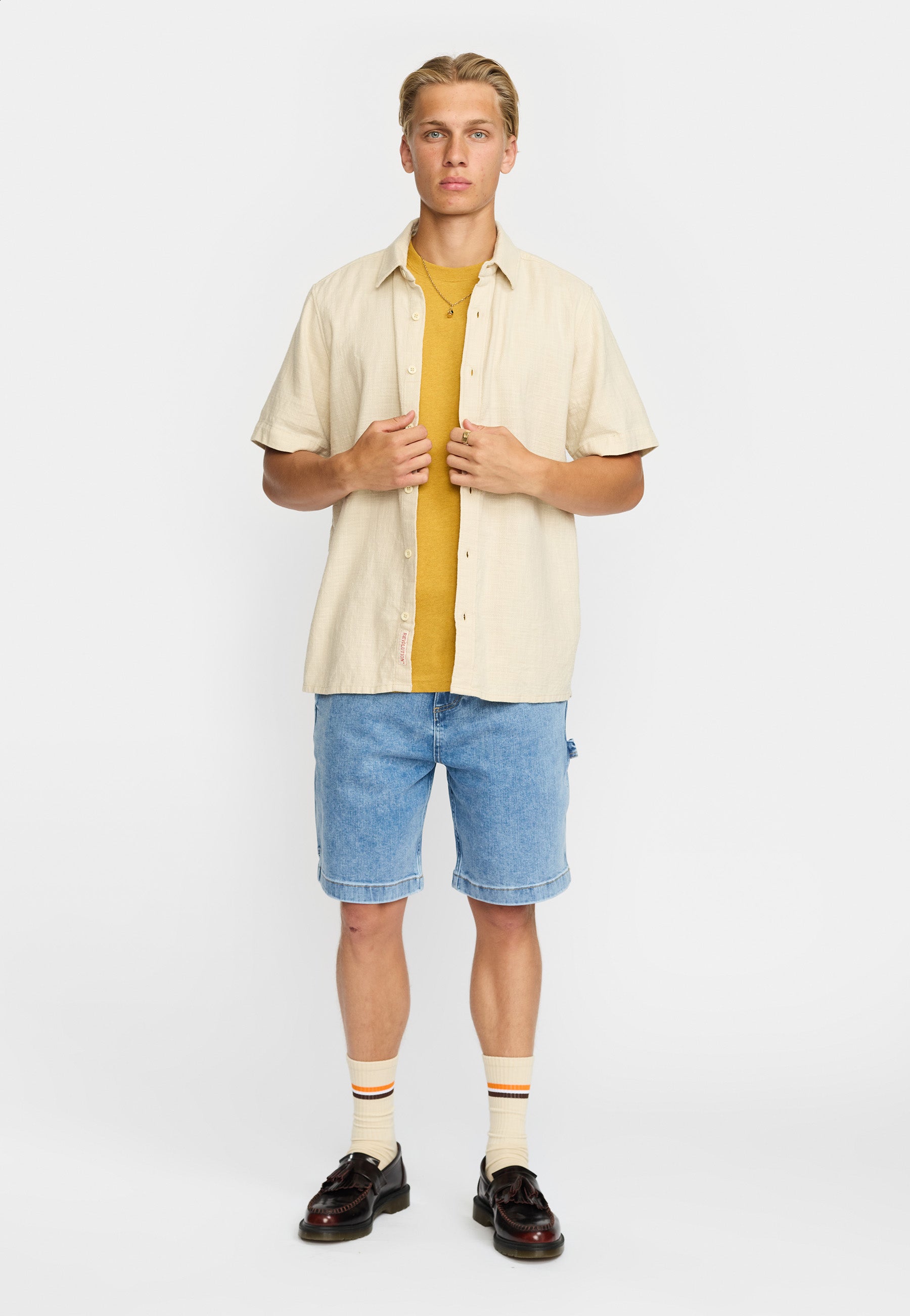 Revolution Short-sleeved Shirt Short-sleeve shirts Offwhite