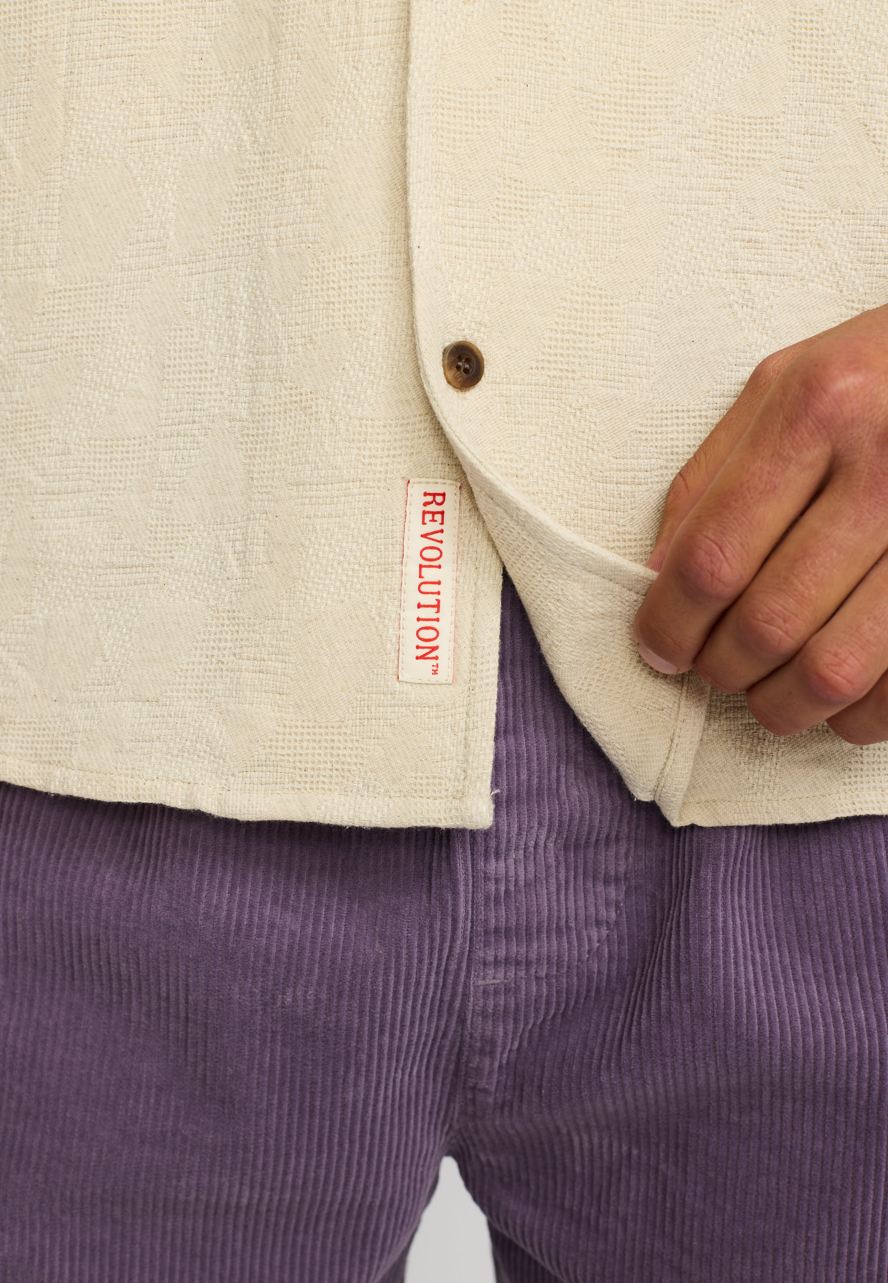 Revolution Short-sleeved Shirt Short-sleeve shirts Offwhite