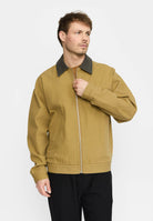 Revolution Short Jacket Lightweight Outerwear Darkkhaki