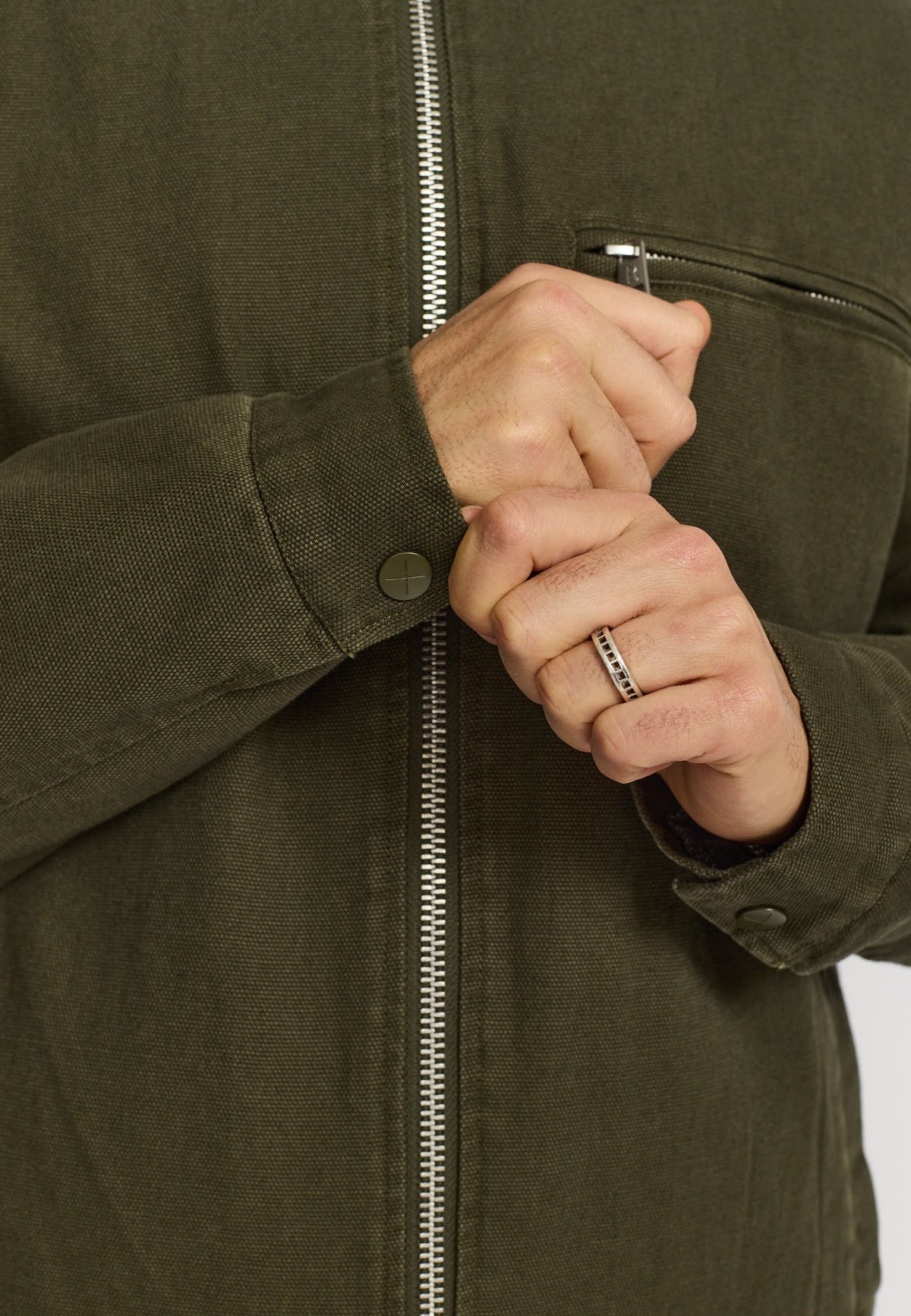 Revolution Short Jacket Winter Outerwear Army