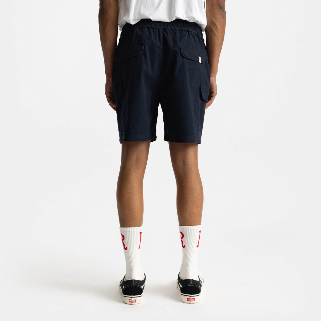 Revolution Cargo Shorts Shorts Navy