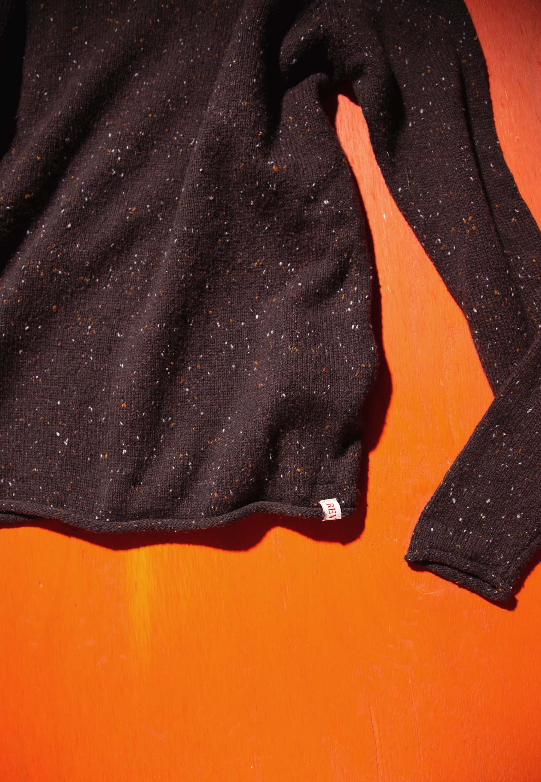 Revolution Structured Knit Vintaged Darkbrown