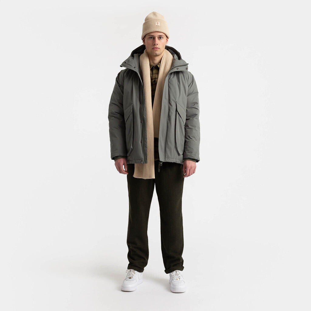 Revolution Tech Parka Mid Winter Outerwear Grey