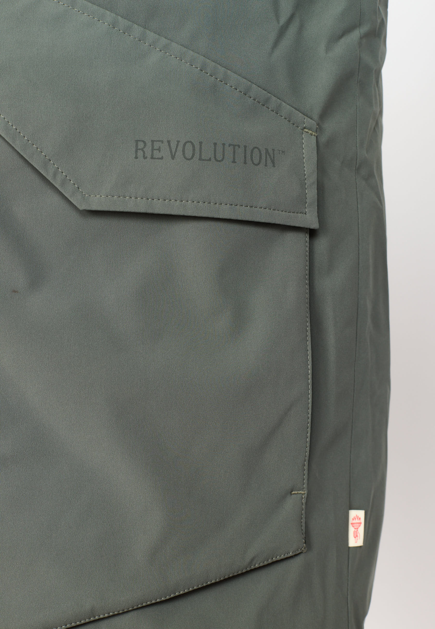 Revolution Tech Parka Mid Winter Outerwear Grey