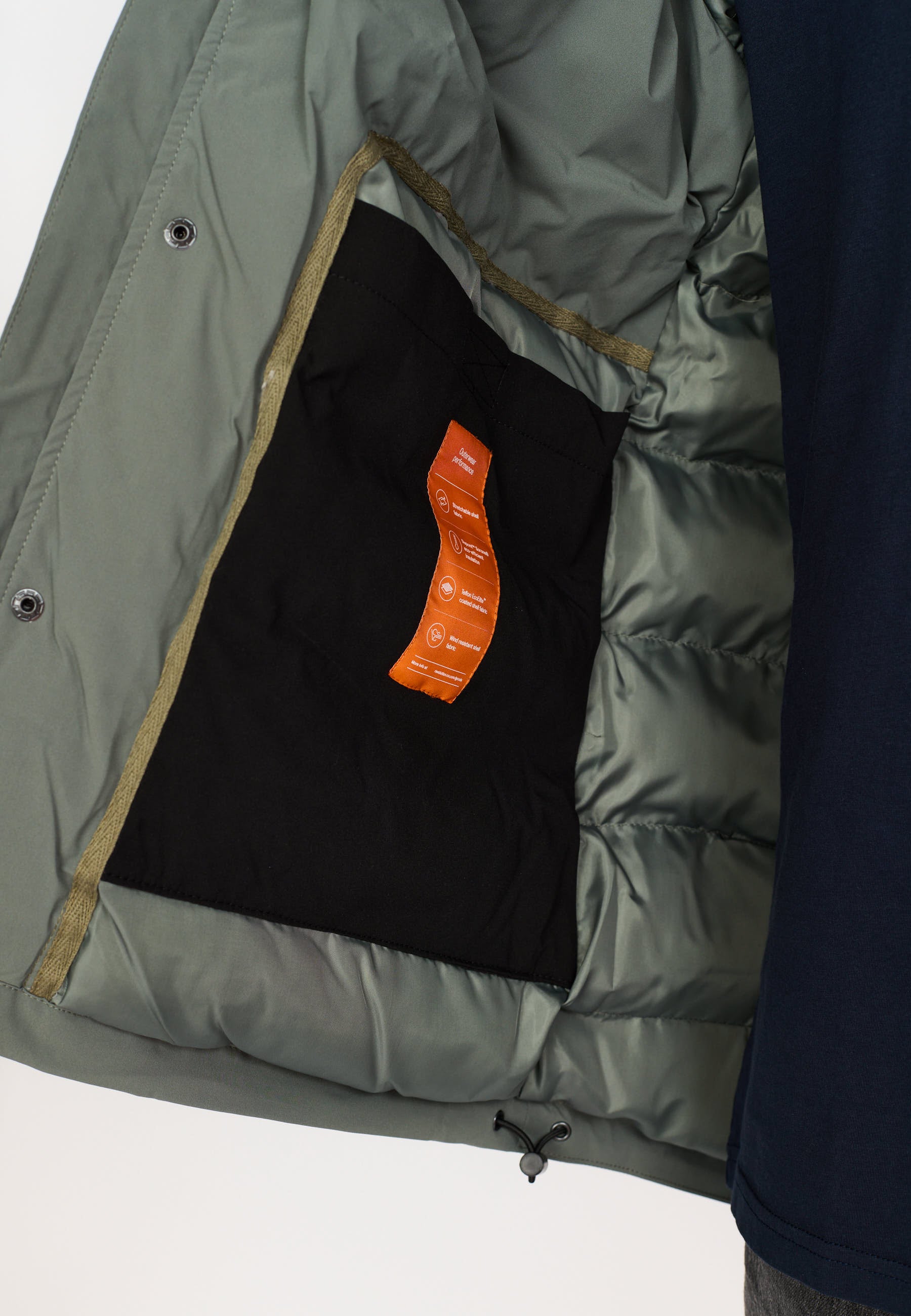 Revolution Tech Parka Mid Winter Outerwear Grey
