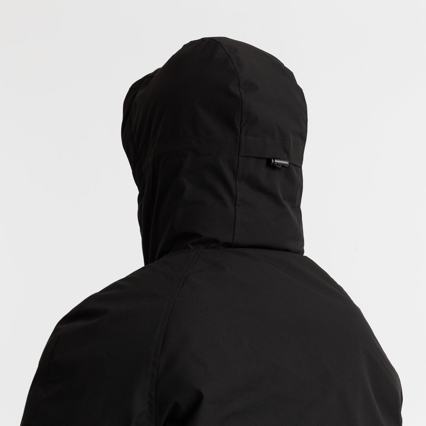 Revolution Tech Parka Raglan Winter Outerwear Black