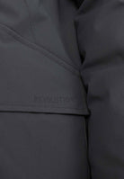 Revolution Tech Parka Raglan Winter Outerwear Darkgrey