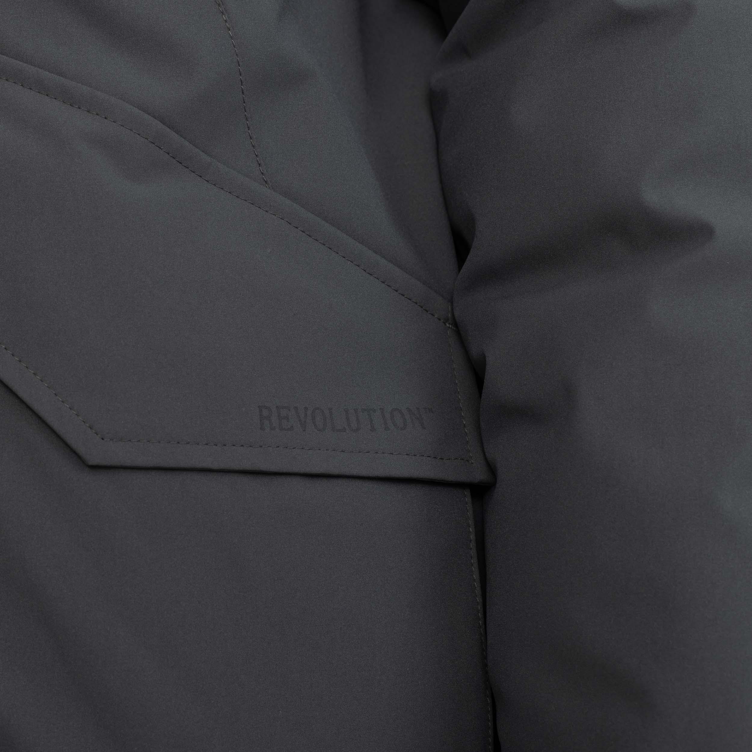 Tech Parka Raglan / 7768 - Darkgrey – Revolution.eu
