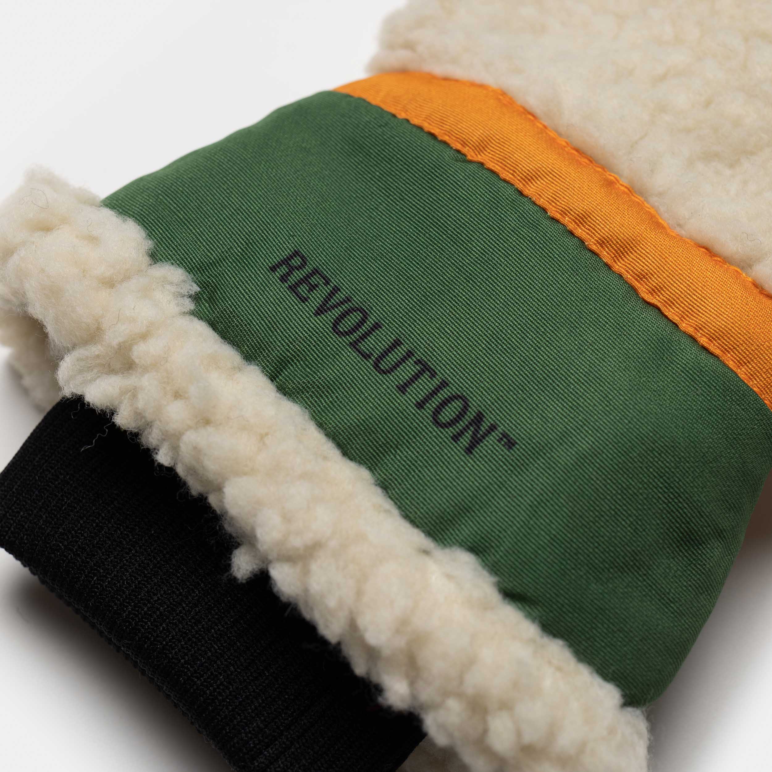 Revolution Teddy Mittens Accessories Offwhite
