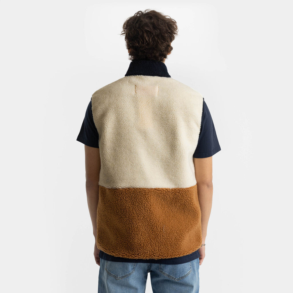 Revolution Teddy Vest Fleece Brown