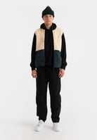 Revolution Teddy Vest Fleece Navy