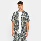 Revolution Terry Cuban Shirt Short-sleeve shirts Offwhite