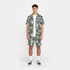 Revolution Terry Cuban Shirt Short-sleeve shirts Offwhite