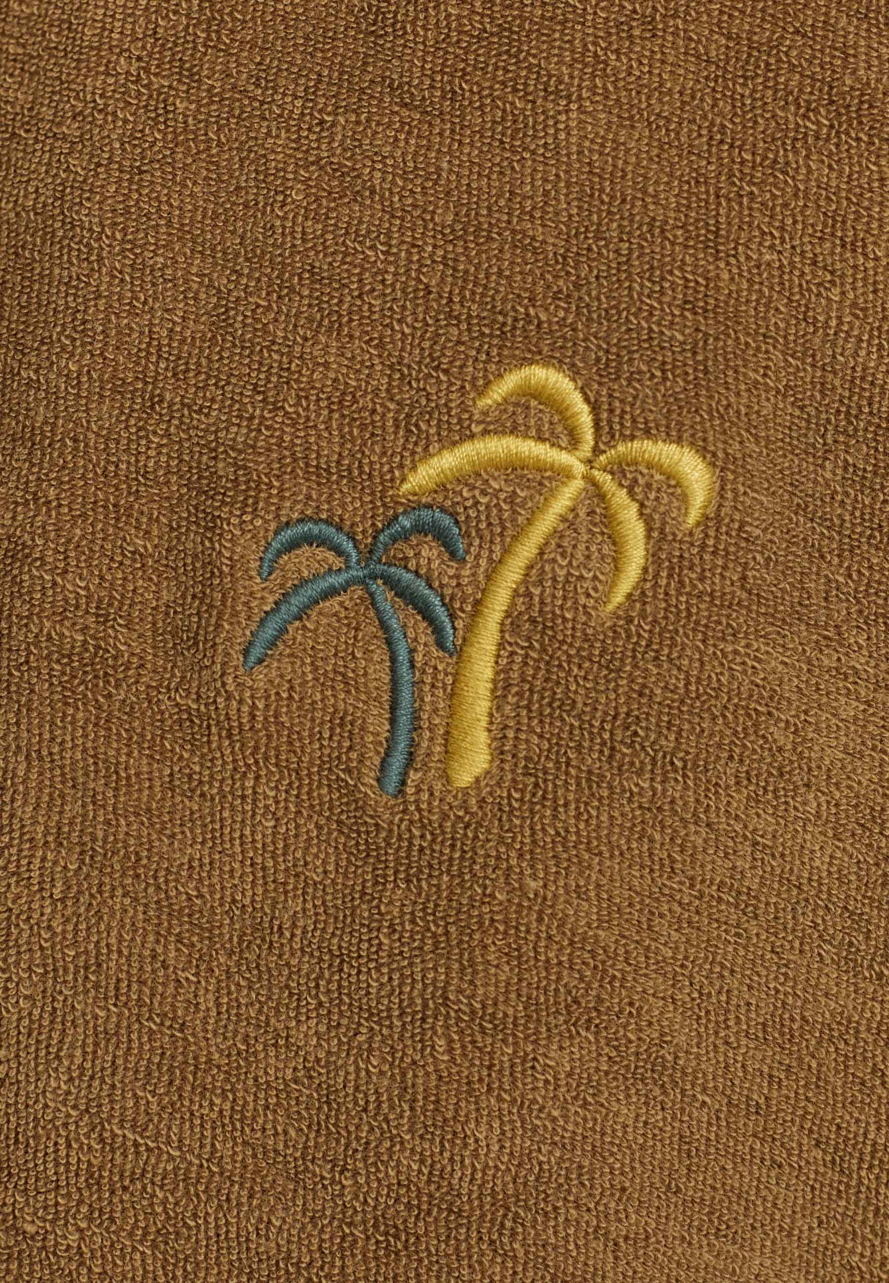 Revolution Terry Cuban Shirt Short-sleeve shirts Darkkhaki