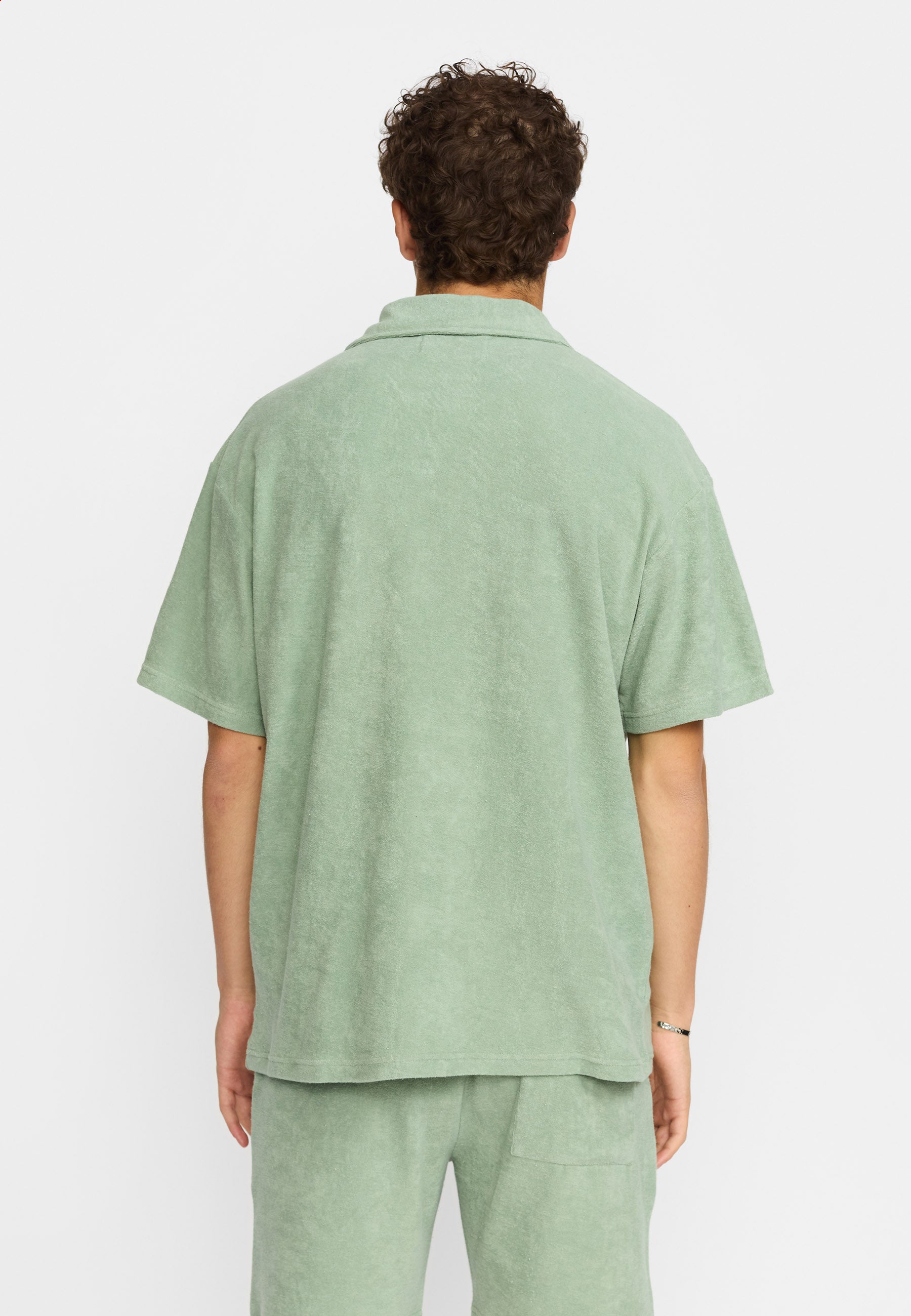 Revolution Terry Polo Shirt Short-sleeve shirts Mint