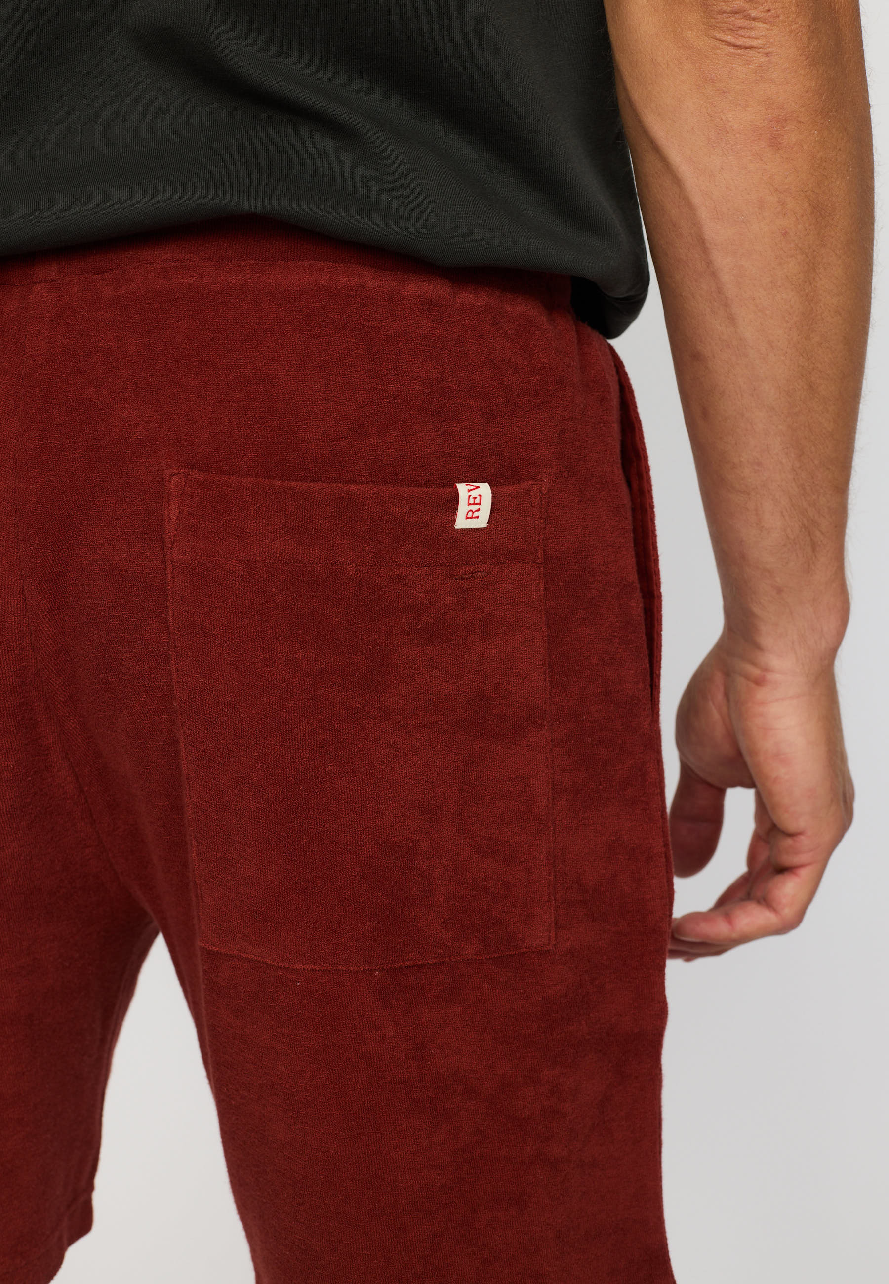 Revolution Terry Shorts Shorts Darkorange