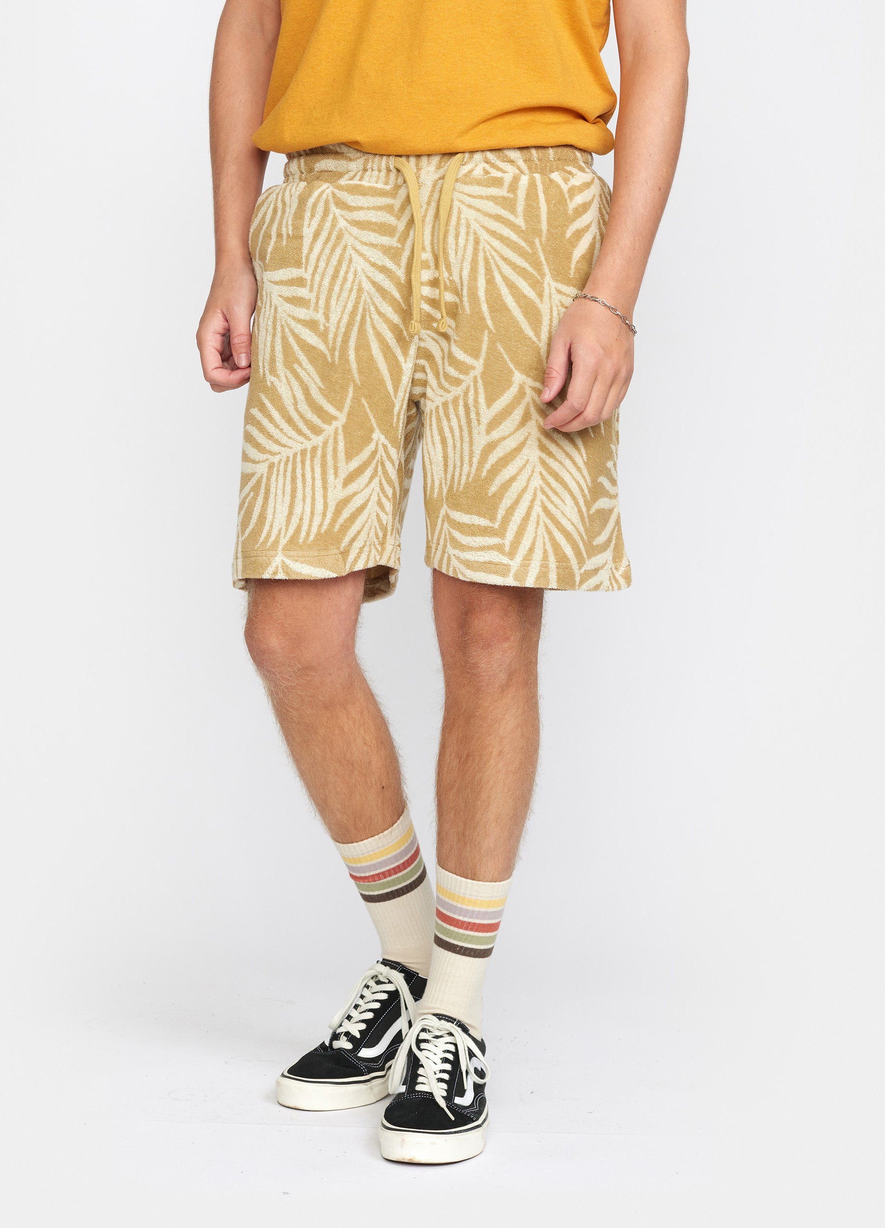 Revolution Terry Shorts Shorts Khaki