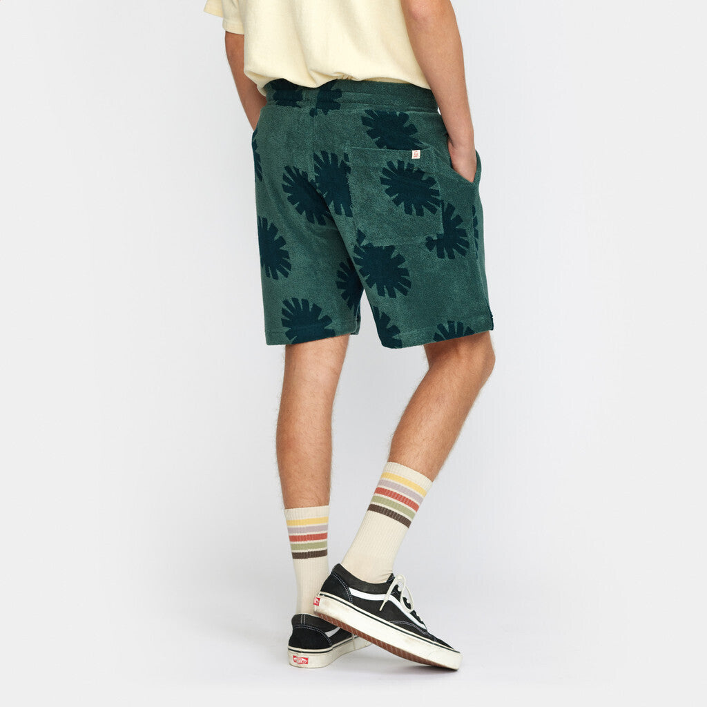 Revolution Terry Shorts Shorts Green