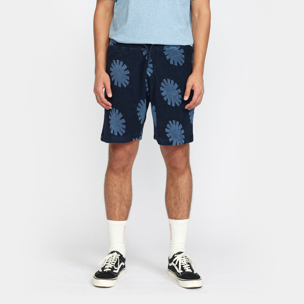 Revolution Terry Shorts Shorts Navy