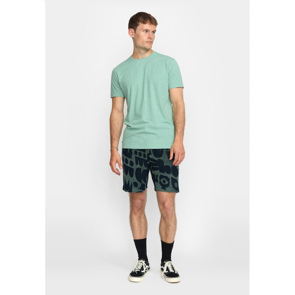 Revolution Terry Shorts Shorts Dustgreen