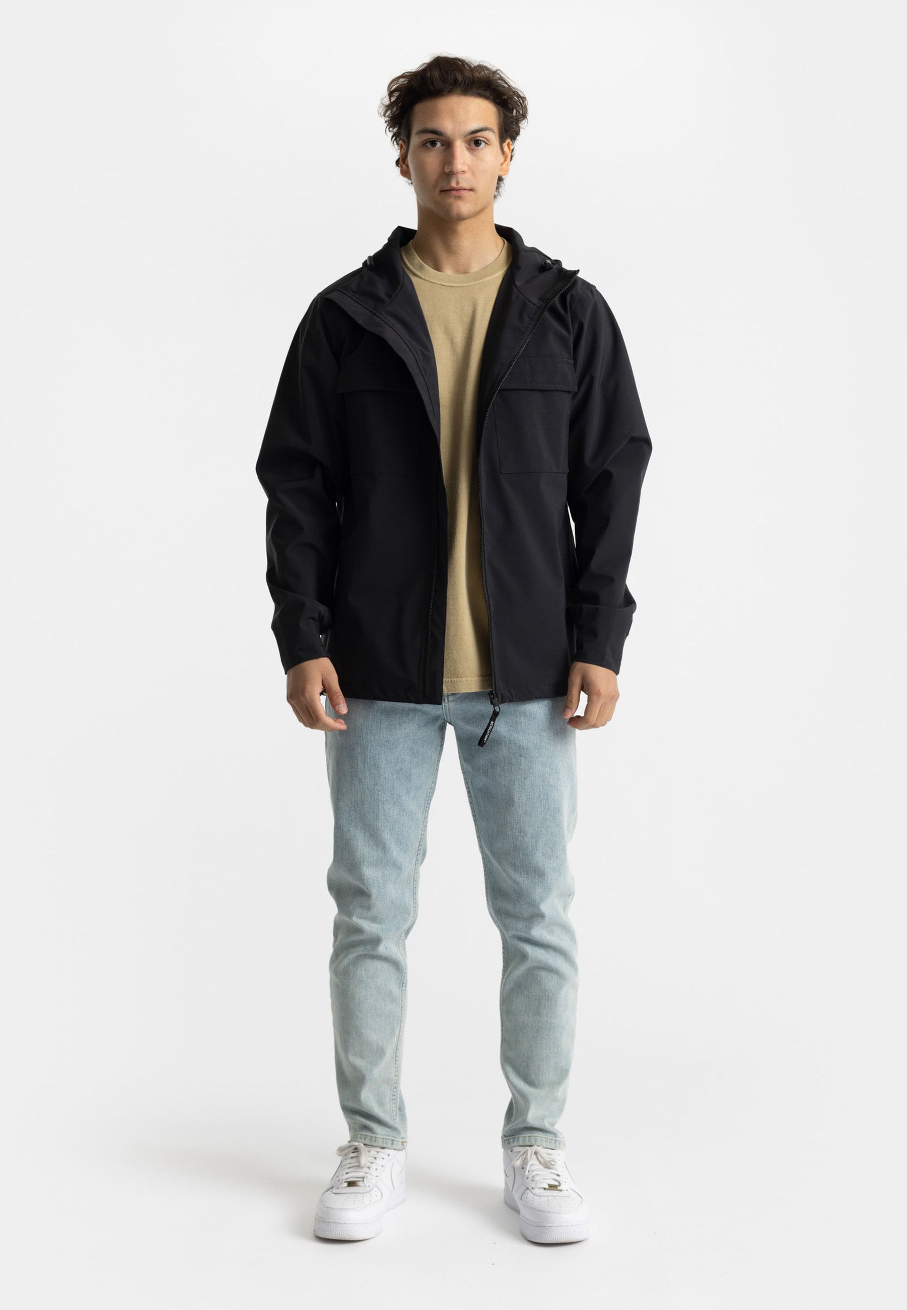 Revolution Track Jacket Lightweight Outerwear Black