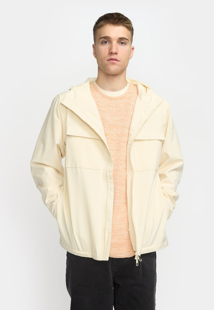 Revolution Track Jacket Lightweight Outerwear Offwhite