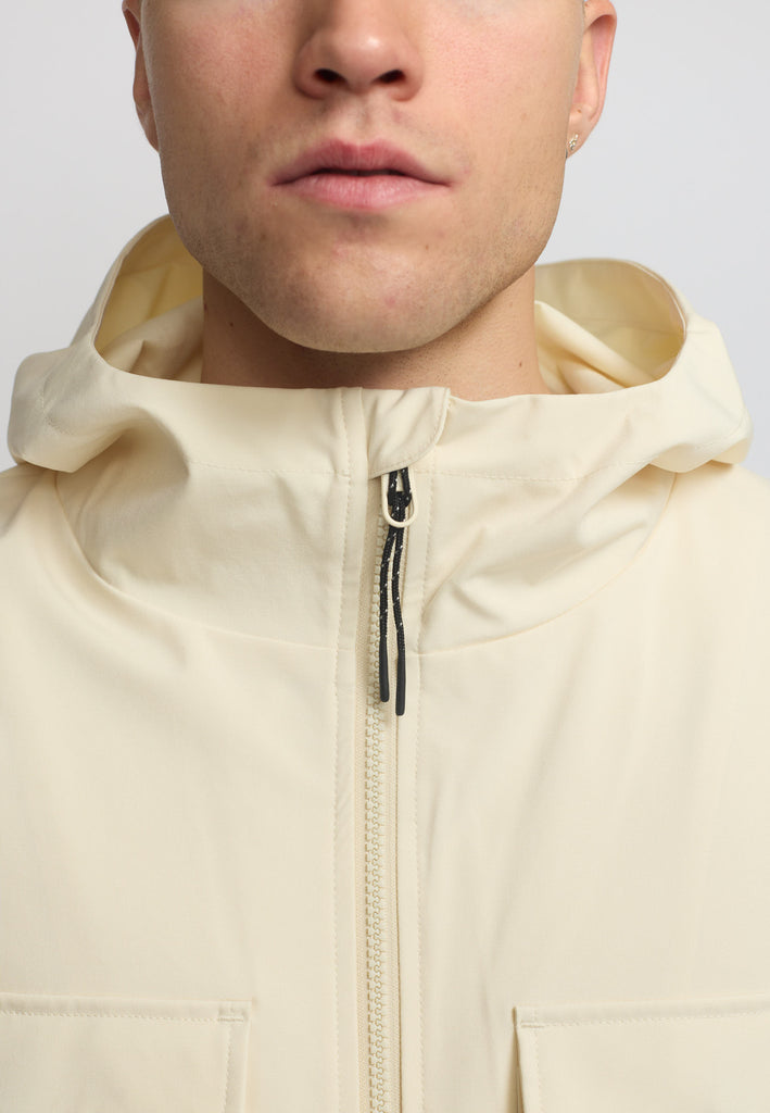 Revolution Track Jacket Lightweight Outerwear Offwhite