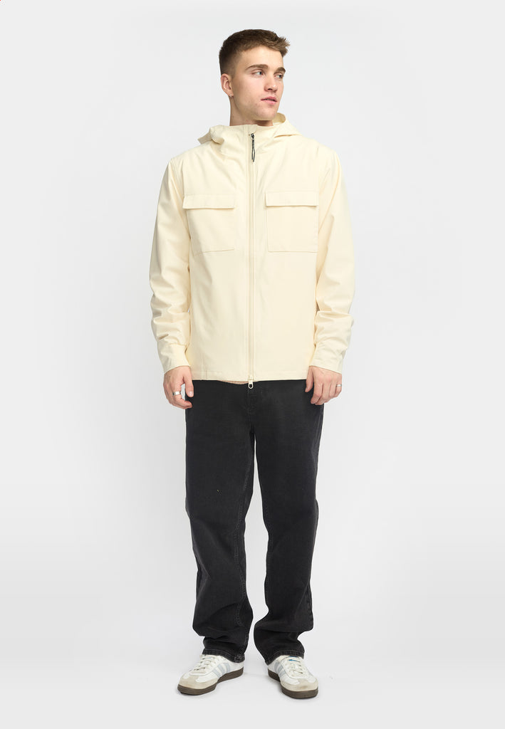 Revolution Track Jacket Lightweight Outerwear Offwhite