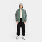 Revolution Track Jacket Lightweight Outerwear Dustgreen