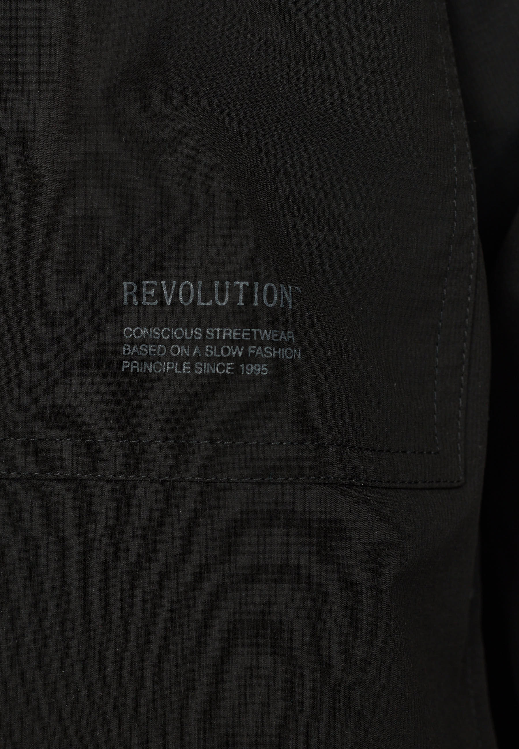 Revolution Track Jacket Lightweight Outerwear Black