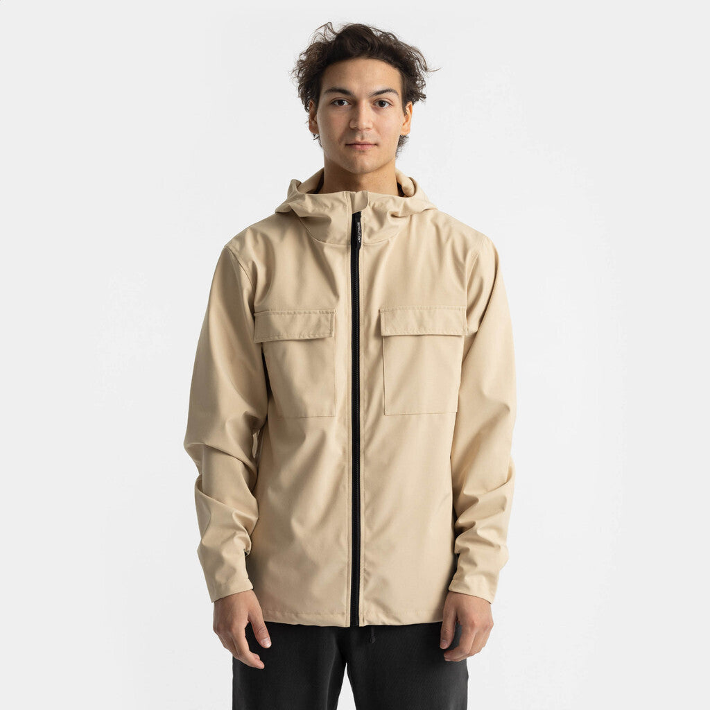 Revolution Track Jacket Lightweight Outerwear Khaki