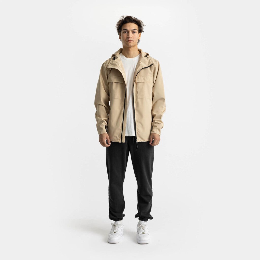 Revolution Track Jacket Lightweight Outerwear Khaki