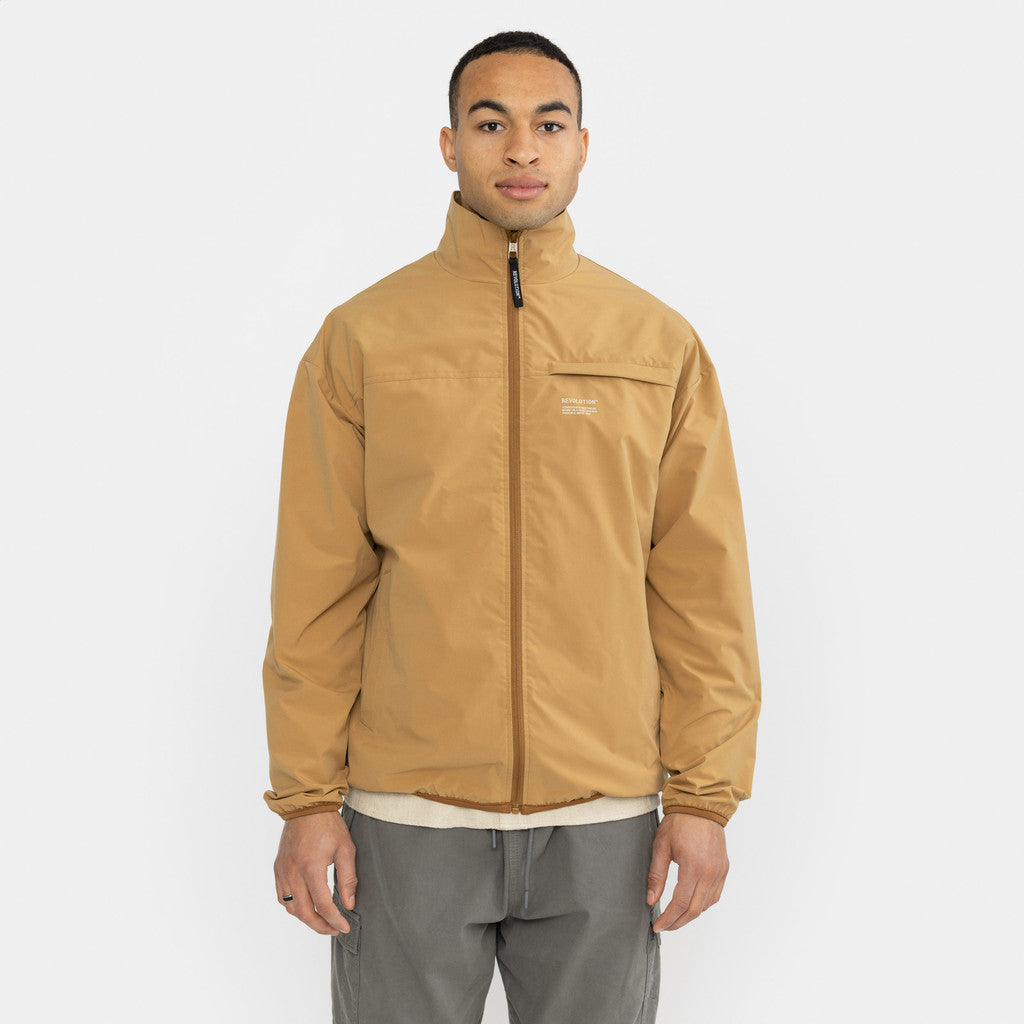 Revolution Track Jacket Lightweight Outerwear Lightbrown