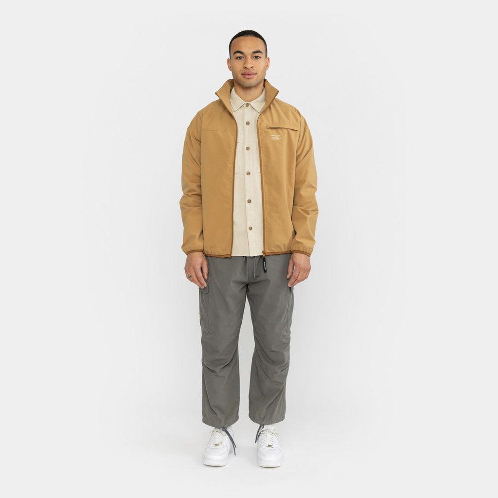 Revolution Track Jacket Lightweight Outerwear Lightbrown