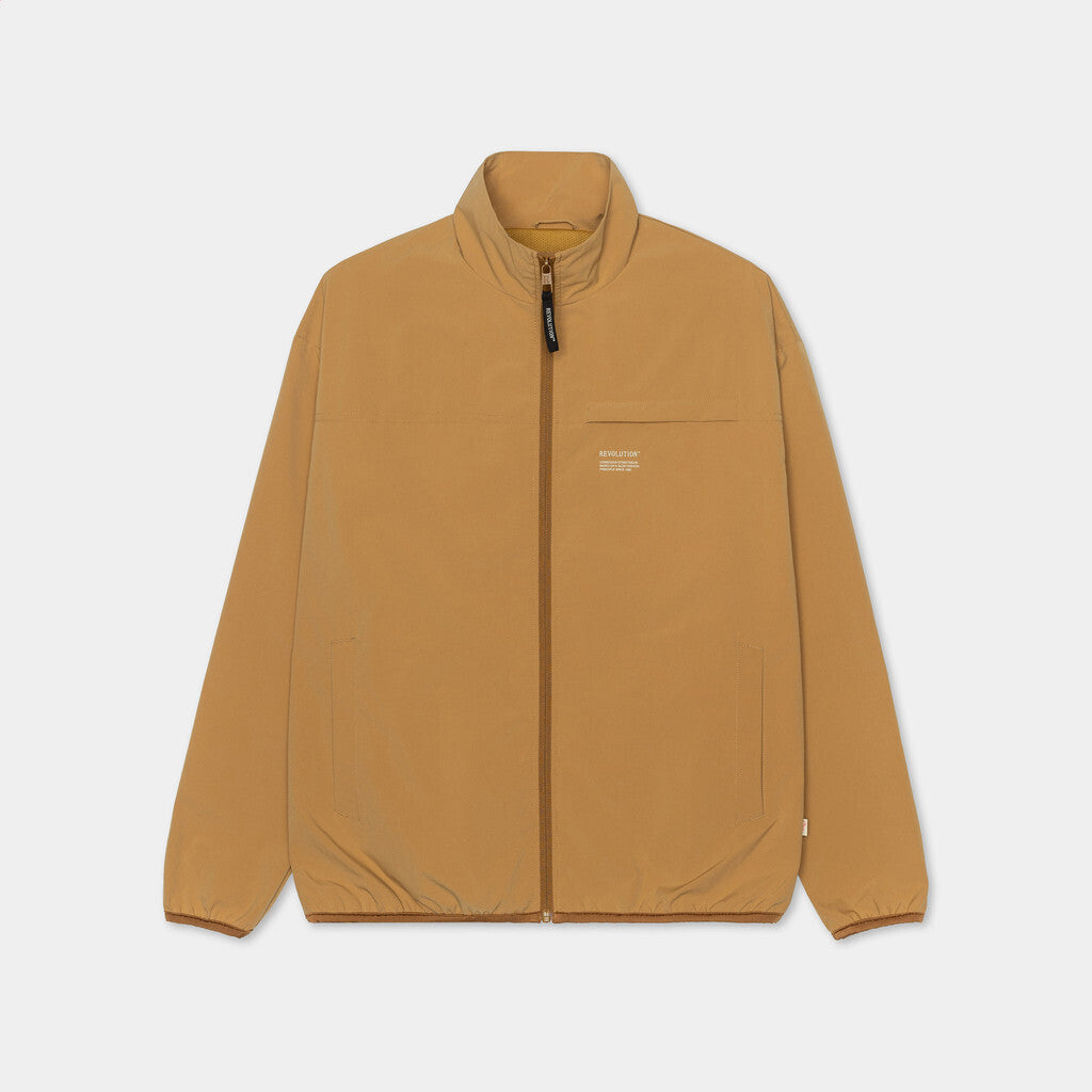 Revolution Track Jacket Lightweight Outerwear Lightbrown