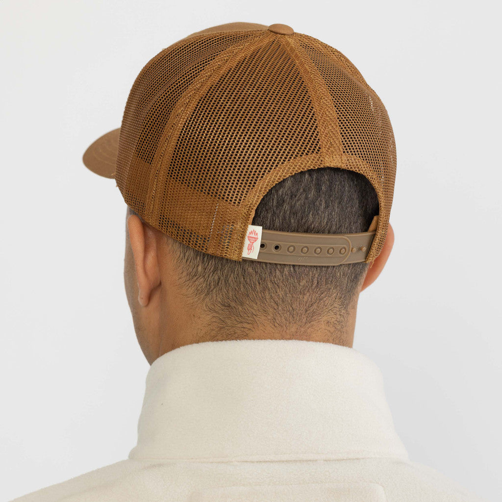 Revolution Trucker Cap Headwear Brown