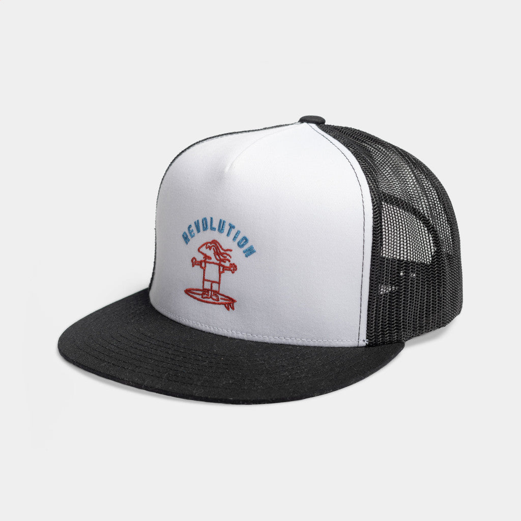 Revolution Trucker Cap Headwear Black