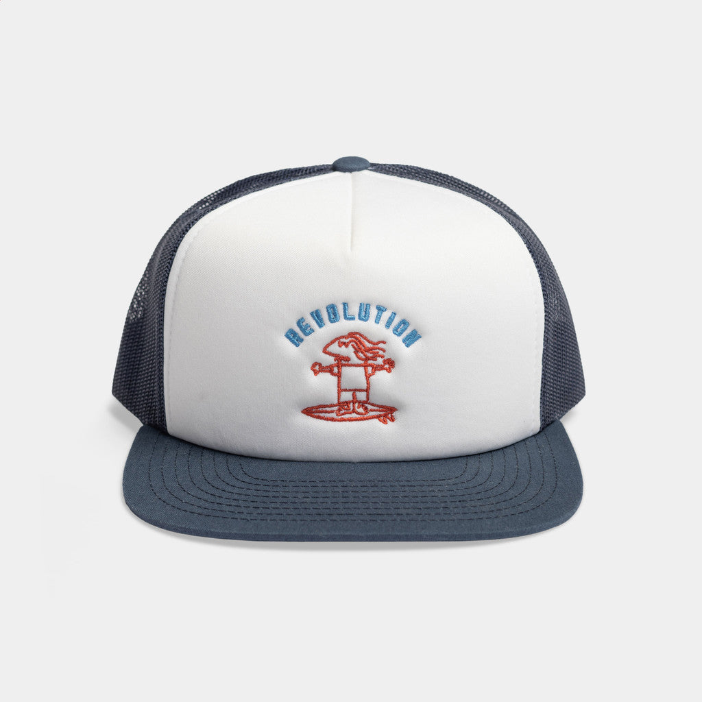 Revolution Trucker Cap Headwear Navy