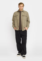 Revolution Utility Overshirt Overshirts Grey