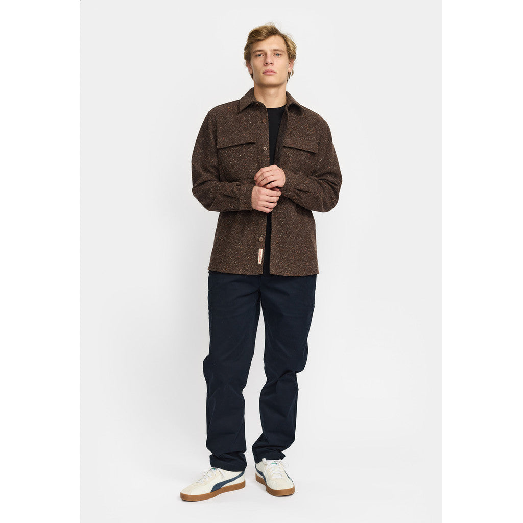 Revolution Utility Overshirt Overshirts Brown