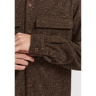Revolution Utility Overshirt Overshirts Brown