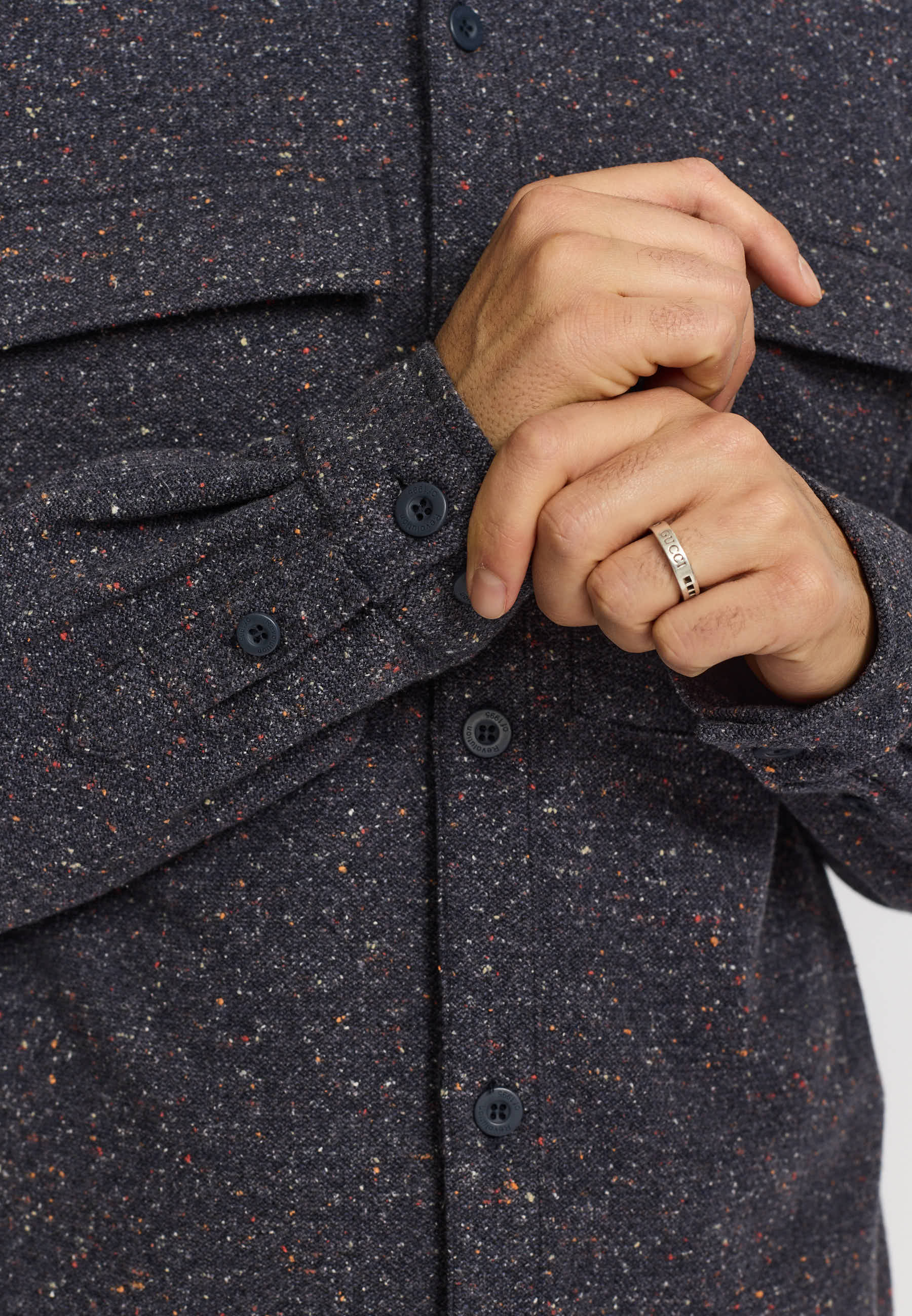 Revolution Utility Overshirt Overshirts Navy