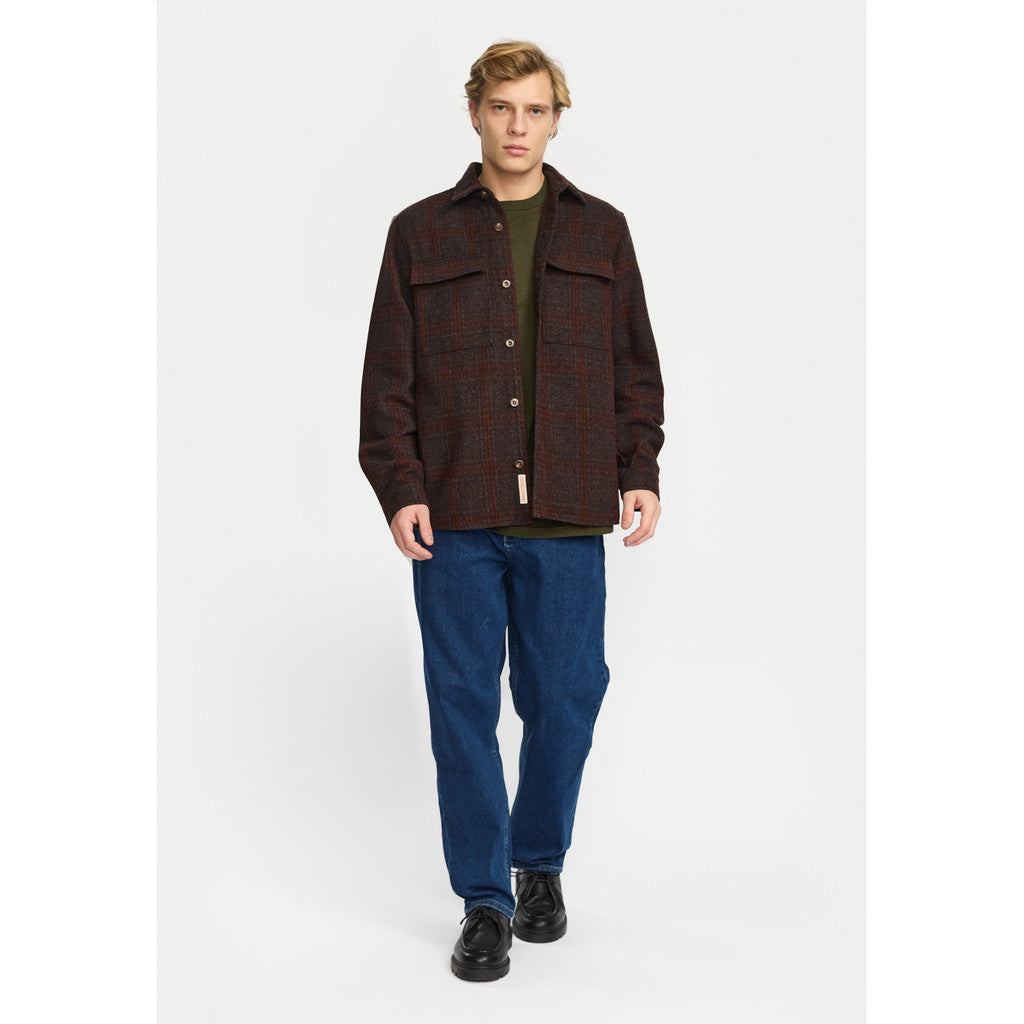 Revolution Utility Overshirt Overshirts Darkred