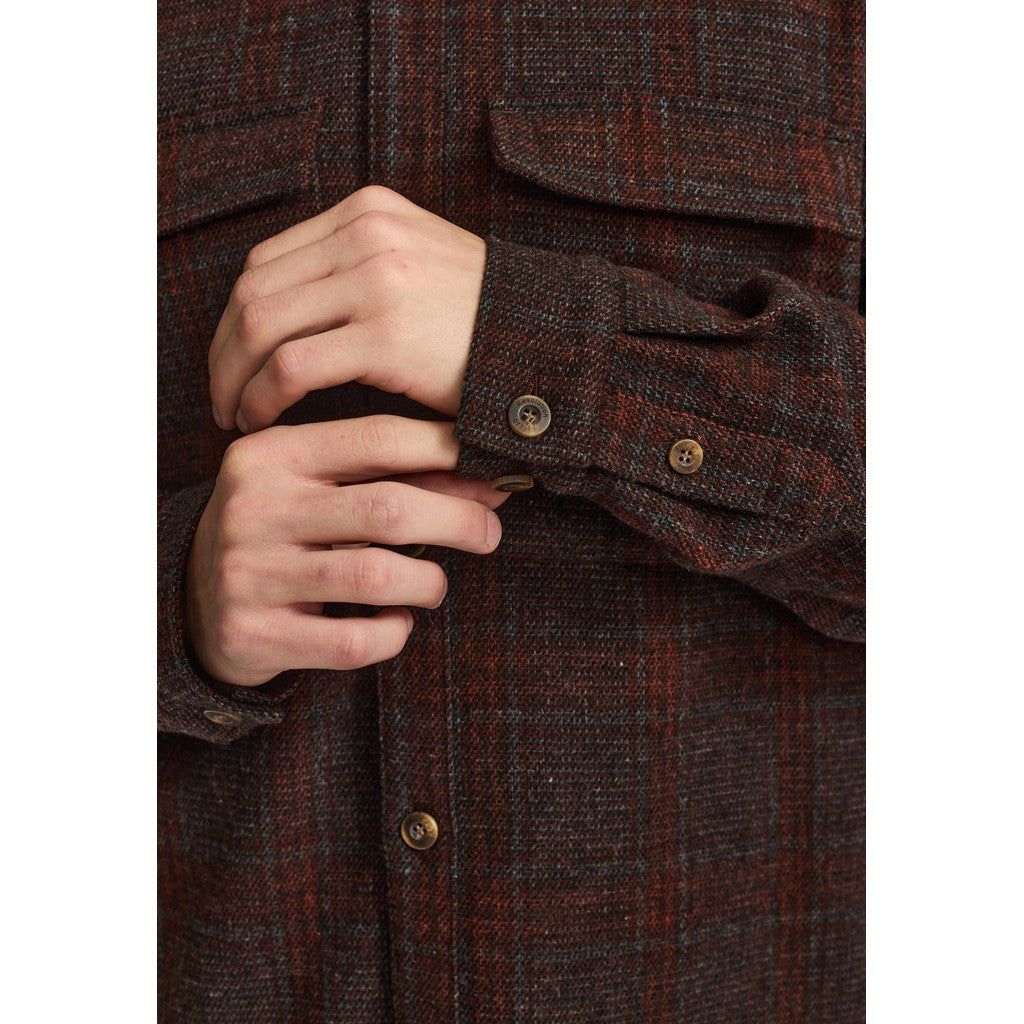 Revolution Utility Overshirt Overshirts Darkred