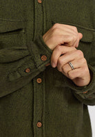 Revolution Utility Overshirt Overshirts Green
