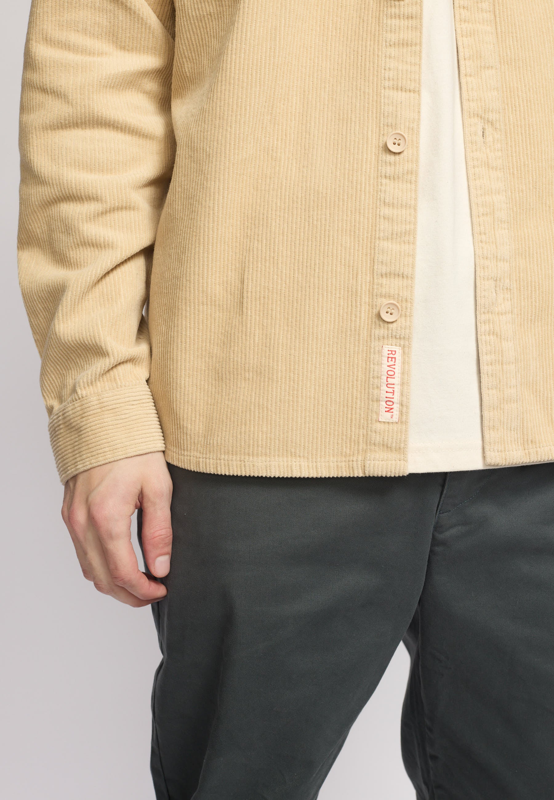 トップス A PUZZLING  BLEACH CORDUROY SHIRTS A Puzzling Home Bleach Corduroy Shirts -