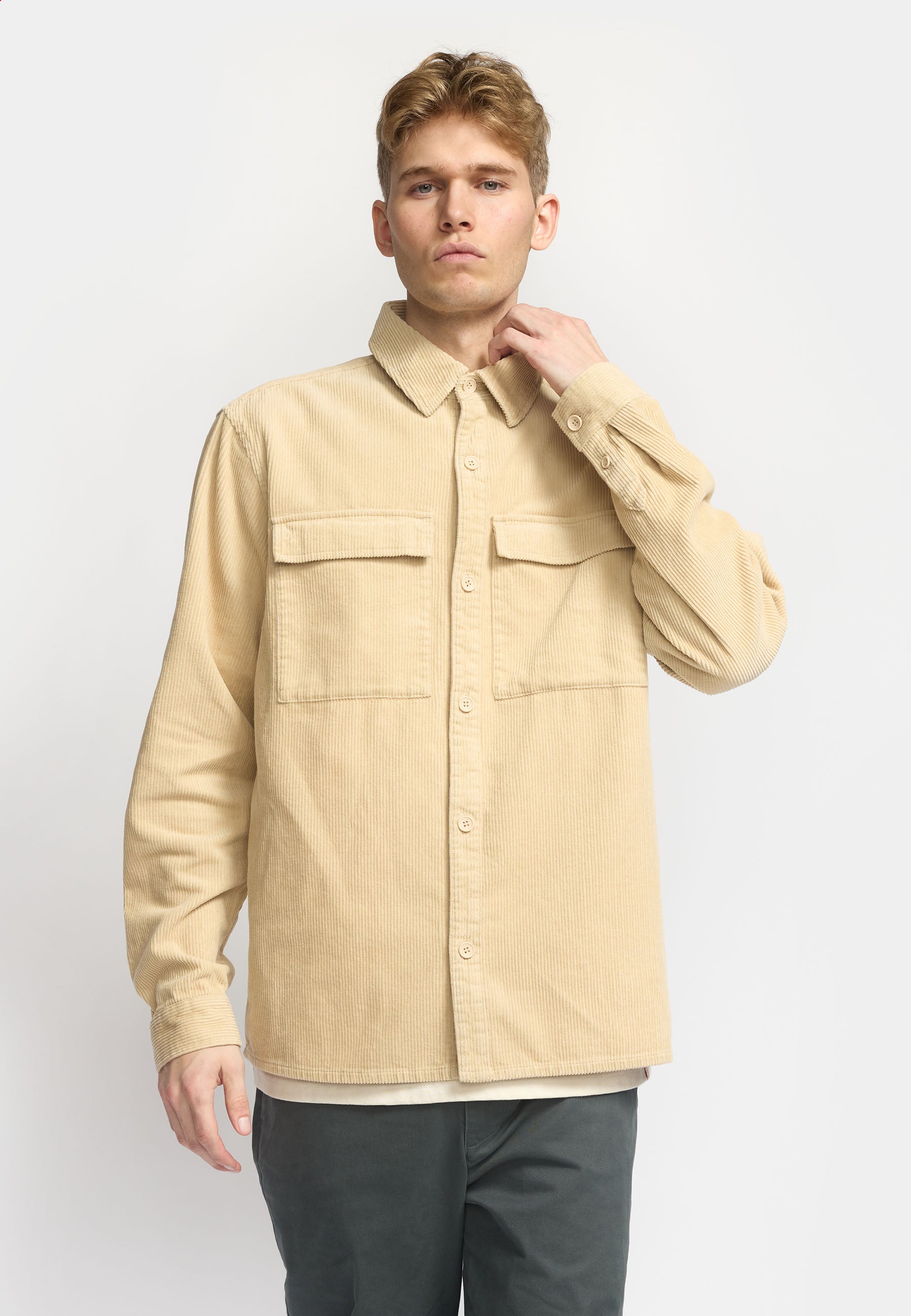 Revolution Utility Overshirt Overshirts Darkoffwhite