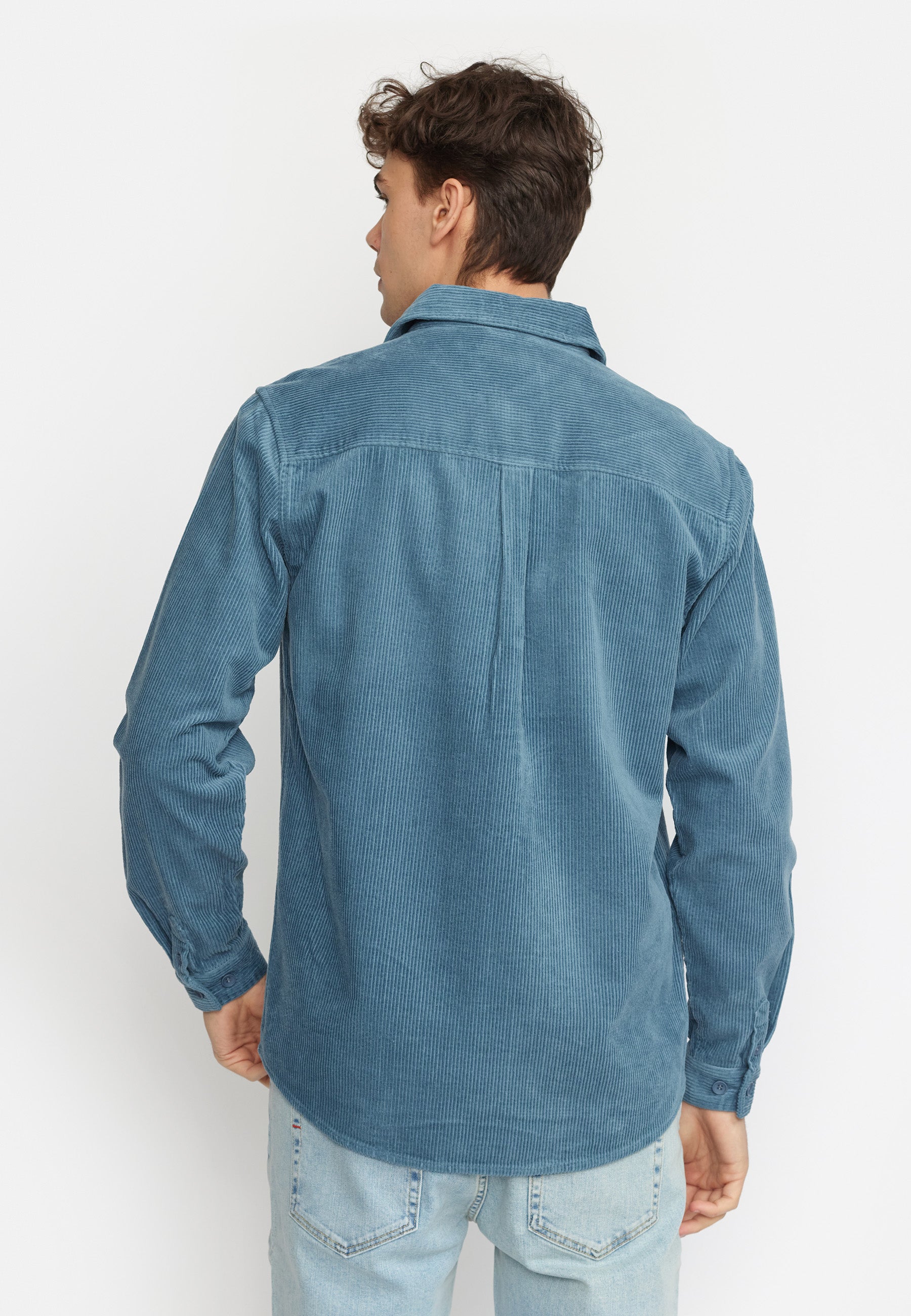 Revolution Utility Overshirt Overshirts Dustblue